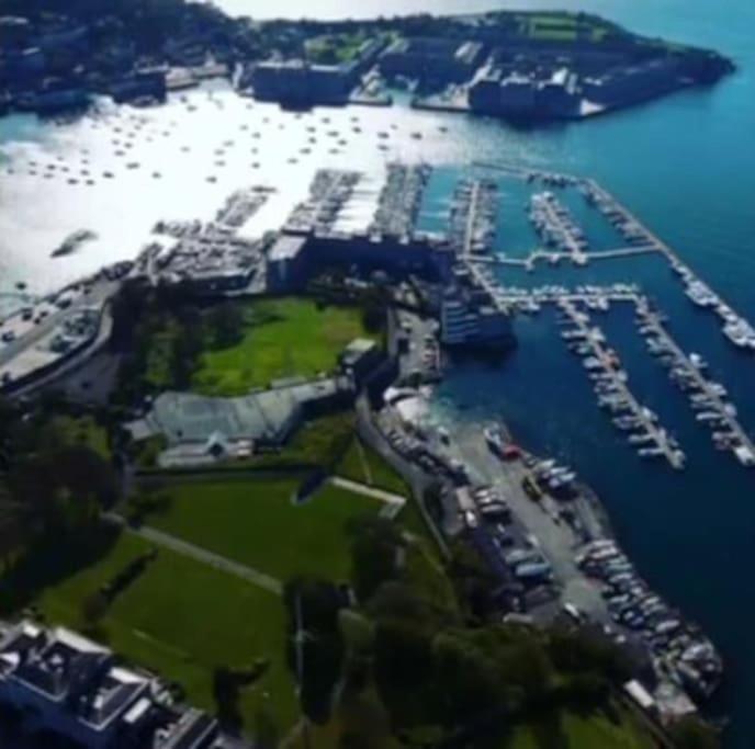 9 Admiralty House Stunning Luxury Apartment With Free Parking Plymouth Zewnętrze zdjęcie